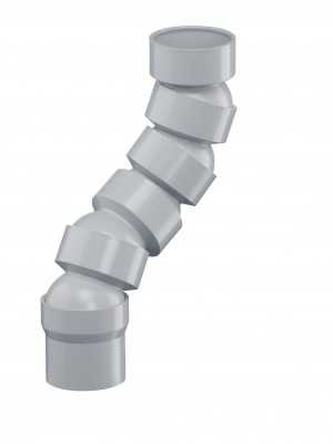 Beweglicher Rohrbogen - für nochmehr Flexibilität! Beweglicher Rohrbogen - für nochmehr Flexibilität!