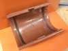 Dachrinnensytem RG 125; Farbe: Braun